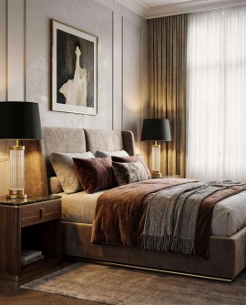 LAMPA NOCNA GLAMOUR CZARN-MOSIĘŻNA LA BOTTE