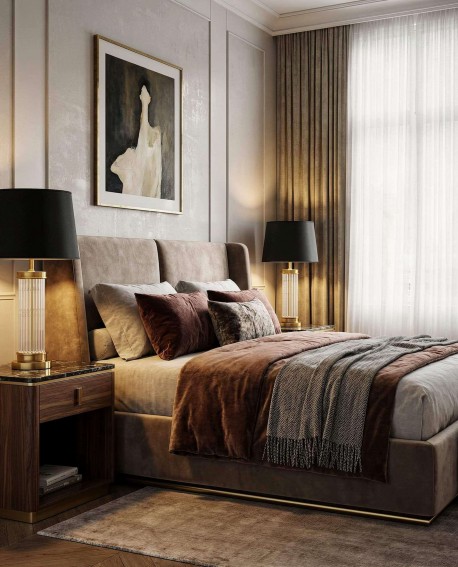 LAMPA NOCNA GLAMOUR CZARN-MOSIĘŻNA LA BOTTE