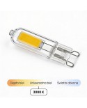 ŻARÓWKA LED G9 MOC 3W 3000K