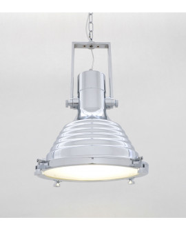 LAMPA WISZĄCA INDUSTRIALNA LOFT CHROMOWANA BOTTI