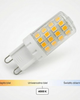 ŻARÓWKA LED G9 MOC 5W 4000K