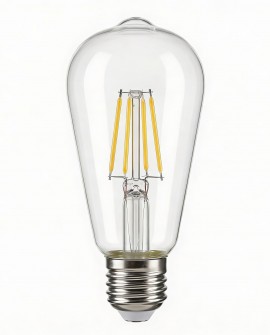 ŻARÓWKA LED EDISON FILAMENT E27/ST64 MOC 7W 2700K