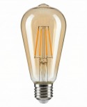 ŻARÓWKA BURSZTYNOWA LED EDISON FILAMENT E27/ST64 MOC 7W 2700K
