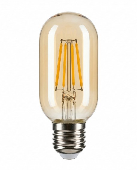 ŻARÓWKA BURSZTYNOWA LED EDISON FILAMENT E27/T45 MOC 4W 2700K