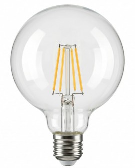 ŻARÓWKA LED EDISON FILAMENT E27/G95 MOC 6W 3000K
