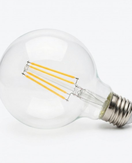 ŻARÓWKA LED EDISON FILAMENT E27/G95 MOC 9W 3000K
