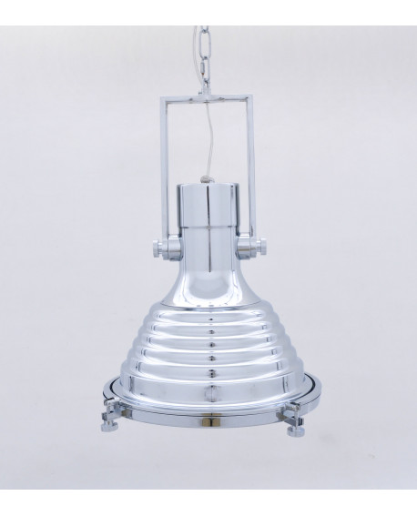 LAMPA WISZĄCA INDUSTRIALNA LOFT CHROMOWANA BOTTI