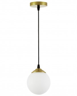 NOWOCZESNA LAMPA WISZĄCA SZCZOTKOWANE ZŁOTO FINO W1