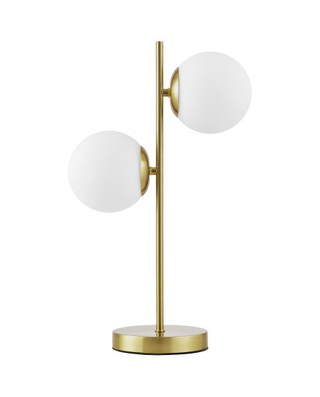 Lampit TESO minimalistyczna lampa stołowa o dwupunktowym źródle światła do biura