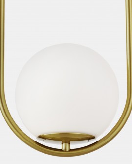 Wykończenie dolnej części klosza lampy wiszącej VERO Lampit w stylu nowoczesnym