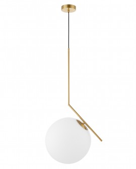 NOWOCZESNA LAMPA WISZĄCA MOSIĘŻNA SORENTO D30