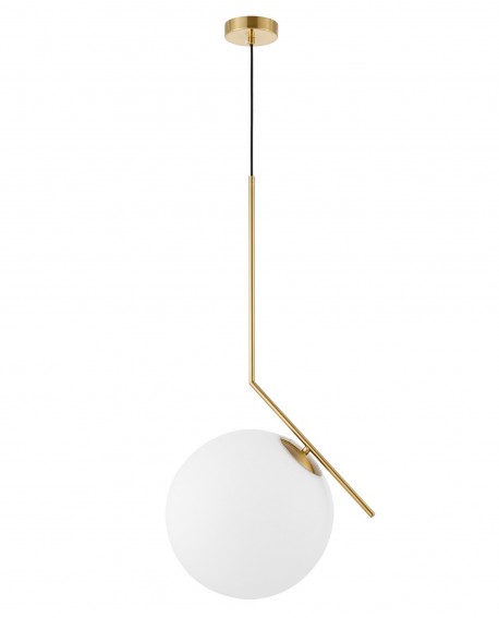 NOWOCZESNA LAMPA WISZĄCA MOSIĘŻNA SORENTO D30
