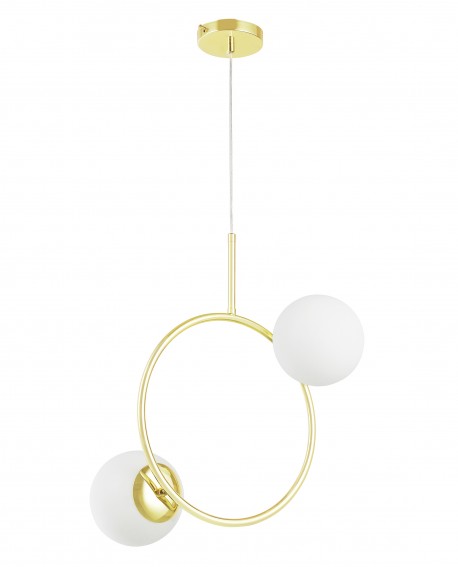 Nowoczesna lampa sufitowa LEDO 2 Lampit w eleganckiej złotej kolorystyce