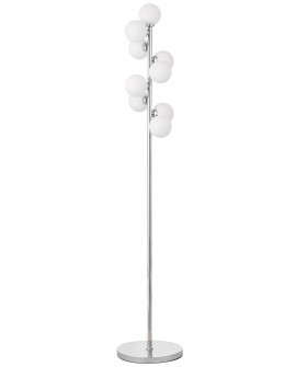 LAMPA STOJĄCA PODŁOGOWA CHROMOWANA PETRICA W9