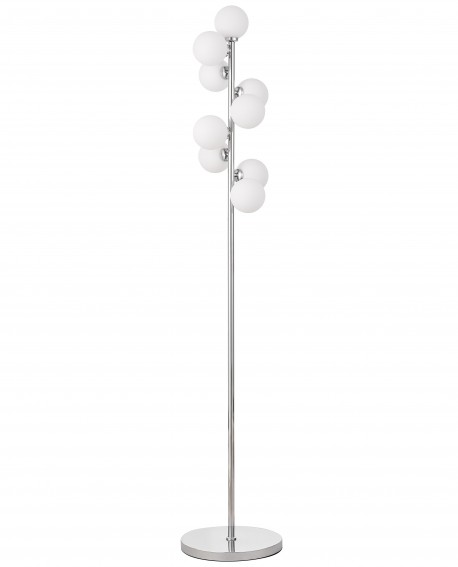 LAMPA STOJĄCA PODŁOGOWA CHROMOWANA PETRICA W9