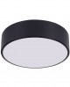 NOWOCZESNA LAMPA SUFITOWA PLAFON CZARNY ORBO D30