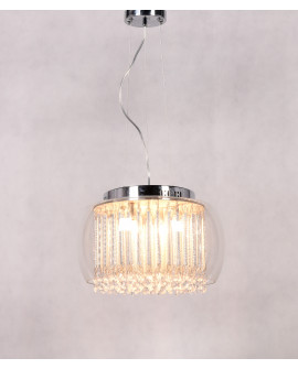 LAMPA WISZĄCA NOWOCZESNA GUSTO D40 CLEAR