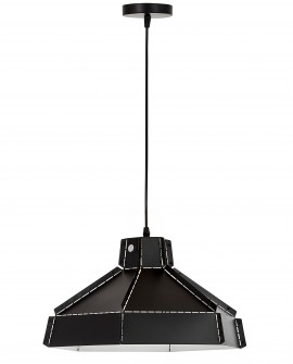 LAMPA SUFITOWA WISZĄCA LOFT CZARNA CONA W1