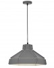 LAMPA SUFITOWA WISZĄCA LOFT SZARA CONA W1