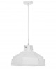 LAMPA SUFITOWA WISZĄCA LOFT BIAŁA DONA W1