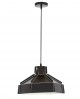 LAMPA SUFITOWA WISZĄCA LOFT CZARNA DONA W1