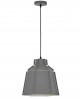 LAMPA SUFITOWA WISZĄCA LOFT SZARA MONA W1