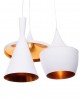 POTRÓJNA LAMPA WISZĄCA LOFT BIAŁA FOGGI W3