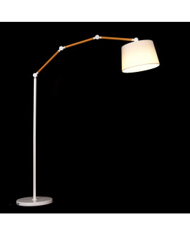 LAMPA STOJĄCA PODŁOGOWA KREMOWA CORSUS