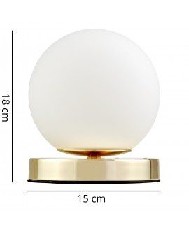 Wymiary lampy stołowej Fredica W1