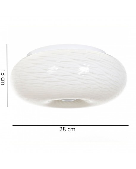 Wymiary lampy sufitowej EVIANTE D28