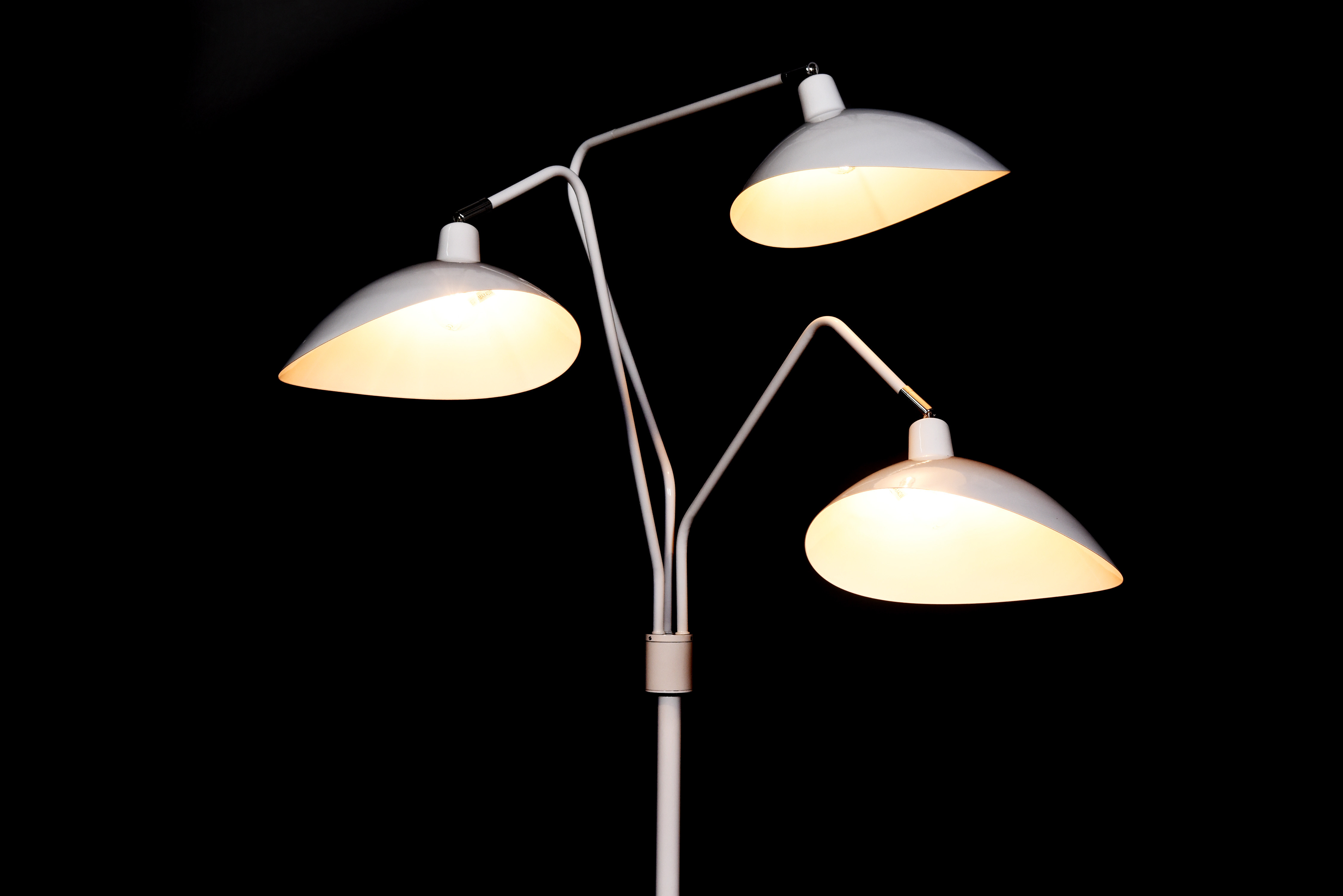 Lampa Stojąca Podłogowa Biała Adarrio