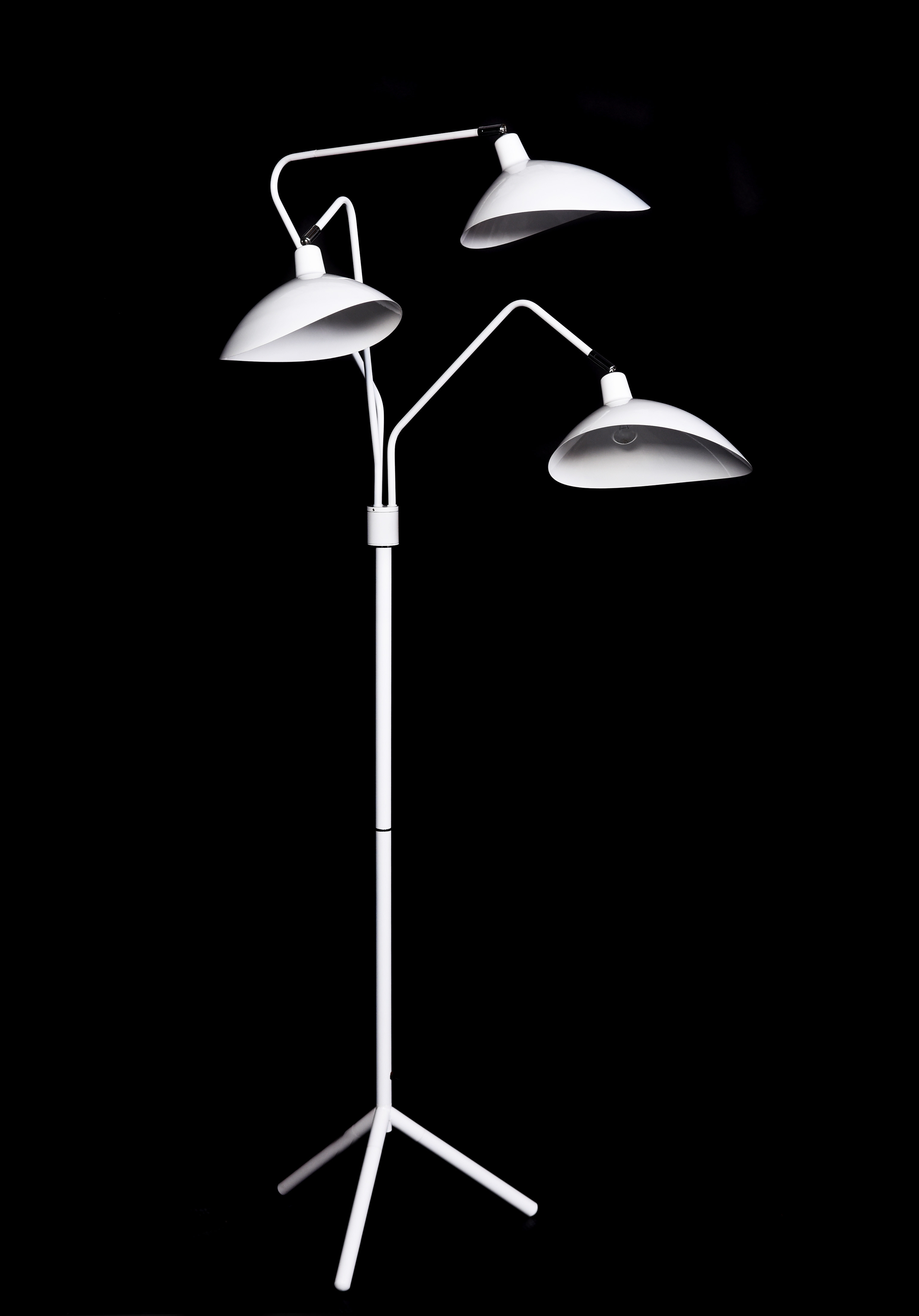 Lampa Stojąca Podłogowa Biała Adarrio