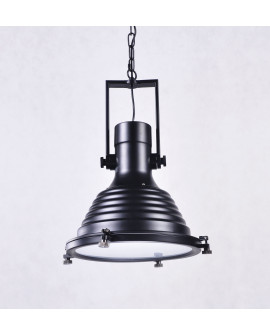 LAMPA WISZĄCA INDUSTRIALNA LOFT CZARNA BOTTI