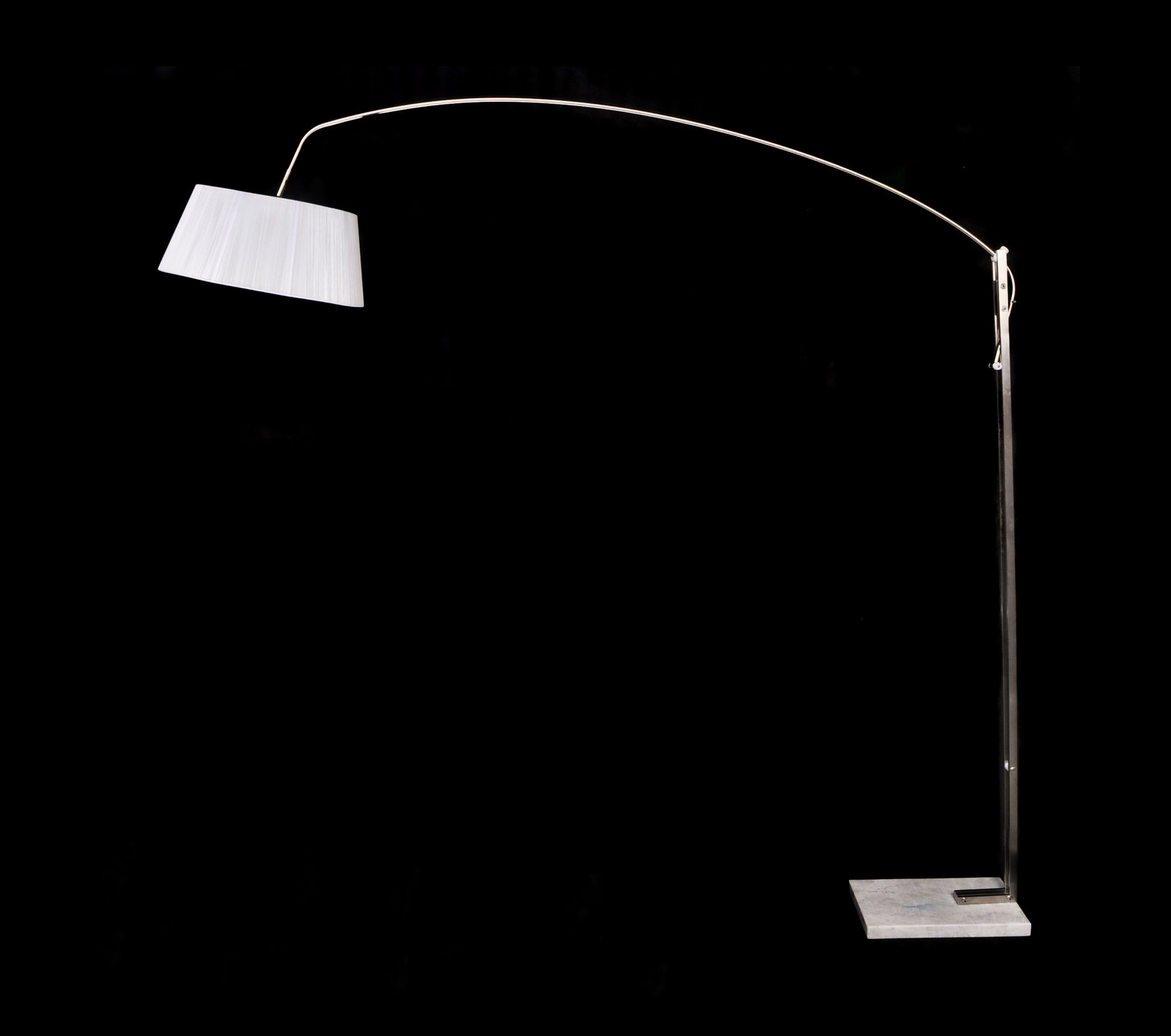 Lampa Stojąca Podłogowa Biała Cruse