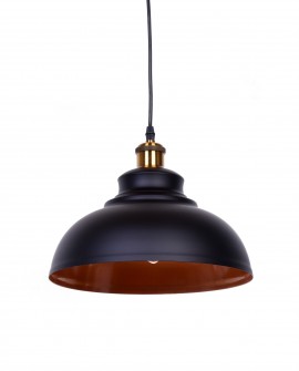 LAMPA WISZĄCA LOFT CZARNA BOGGI