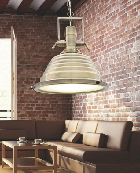 LAMPA WISZĄCA LOFT MOSIĘŻNA BRAGGI