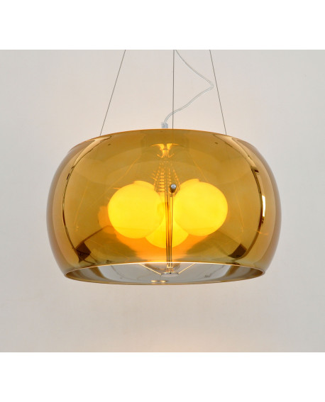 LAMPA WISZĄCA NOWOCZESNA ZŁOTA STILIO D40