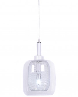 NOWOCZESNA LAMPA WISZĄCA BIAŁA BESSA