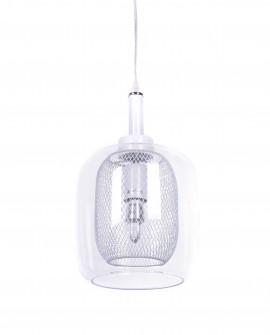 NOWOCZESNA LAMPA WISZĄCA BIAŁA BESSA
