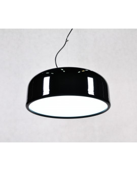 NOWOCZESNA LAMPA WISZĄCA CZARNA SCUDO D50