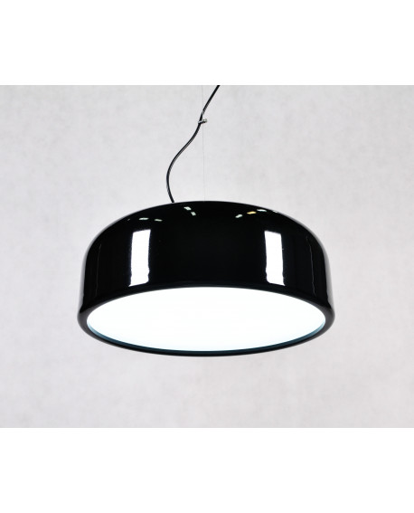 NOWOCZESNA LAMPA WISZĄCA CZARNA SCUDO D50