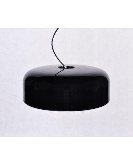 NOWOCZESNA LAMPA WISZĄCA CZARNA SCUDO D50