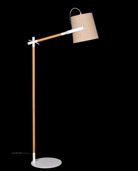 LAMPA STOJĄCA PODŁOGOWA KREMOWA LAPIDUS