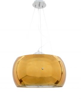 LAMPA WISZĄCA NOWOCZESNA ZŁOTA STILIO D40