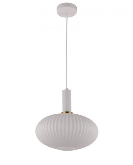 LAMPA WISZĄCA LOFT BIAŁA FLORI