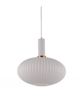 LAMPA WISZĄCA LOFT BIAŁA FLORI