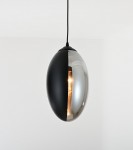 NOWOCZESNA LAMPA WISZĄCA LOFT CZARNA DYMIONA CARLTON