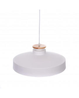 NOWOCZESNA LAMPA WISZĄCA BIAŁA LUDOR