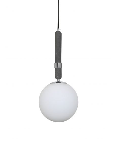 NOWOCZESNA LAMPA WISZĄCA CHROMOWANA GRANINO D20