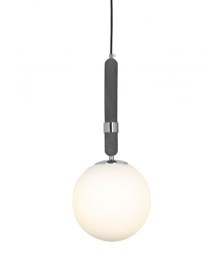 NOWOCZESNA LAMPA WISZĄCA CHROMOWANA GRANINO D20